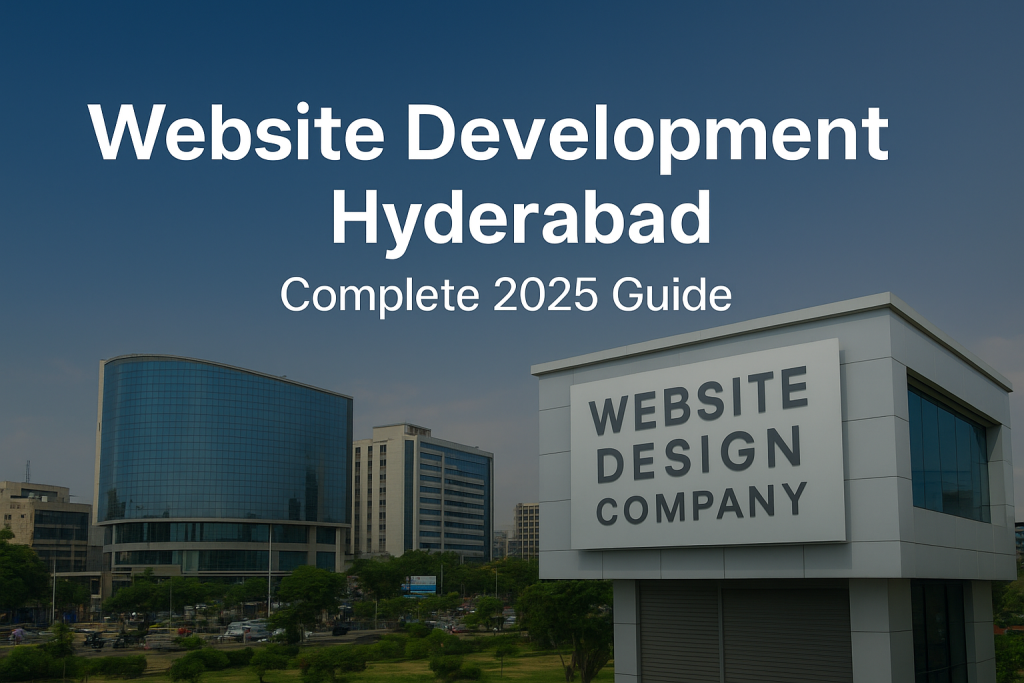 Top rated website development in hyderabad